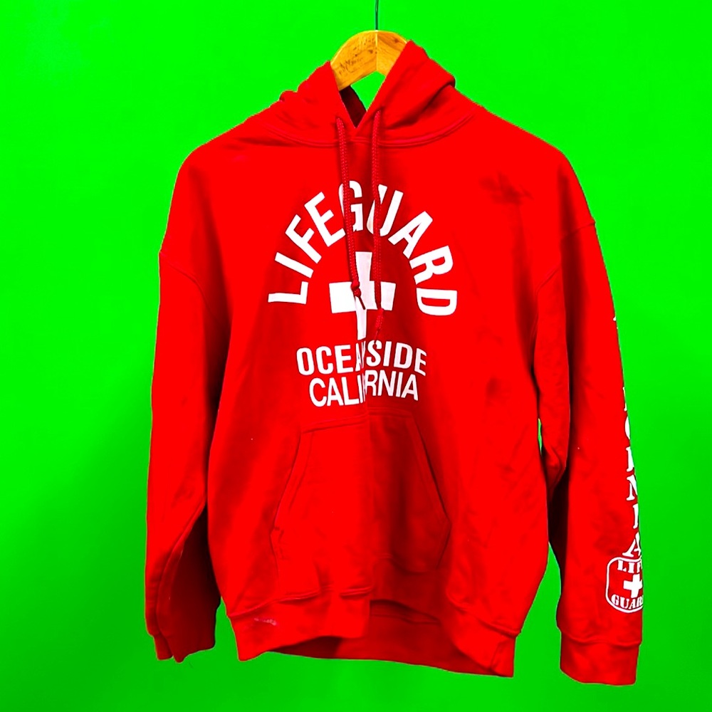 Awesome Oceanside life guard hoodie